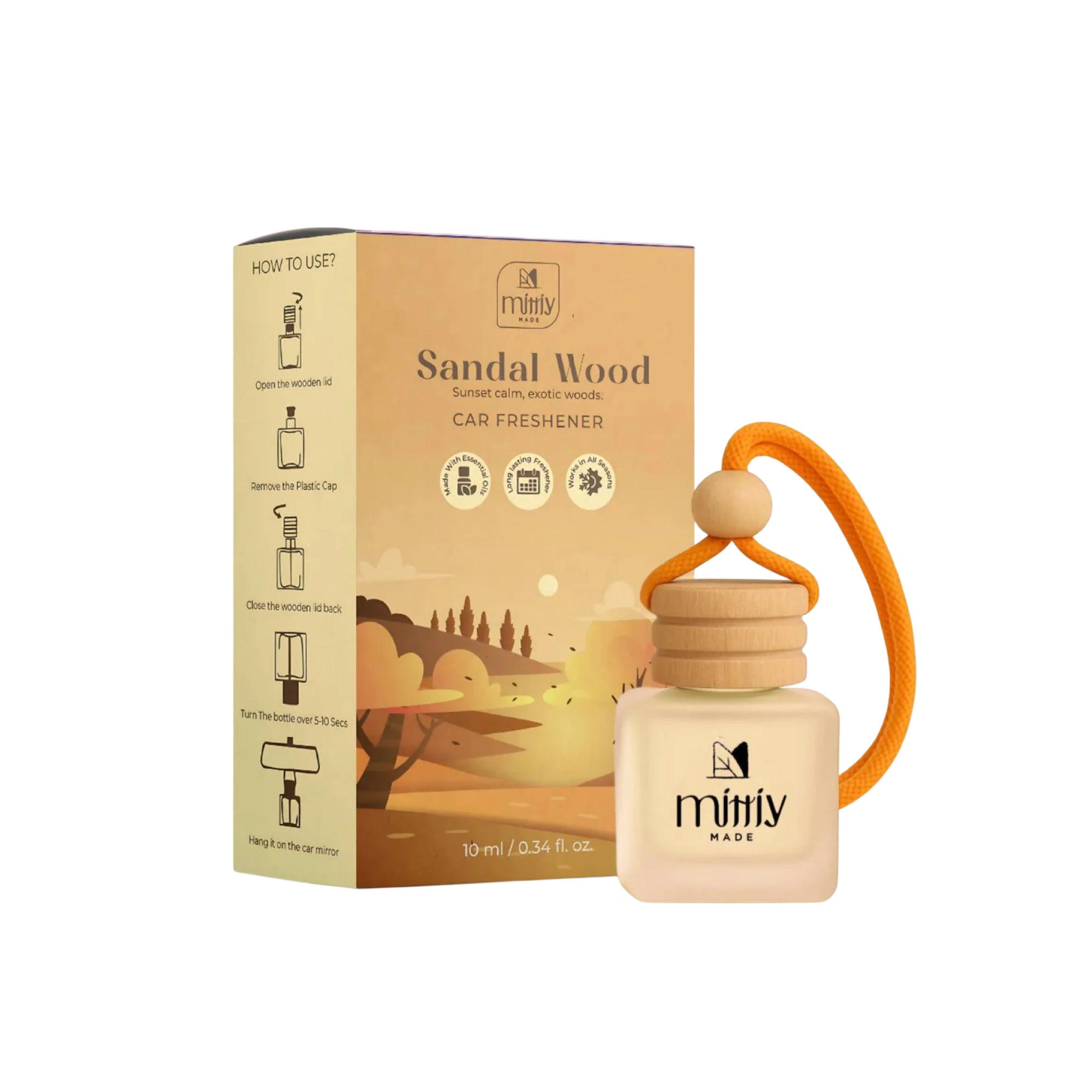 Sandalwood Car Perfume Hanging
