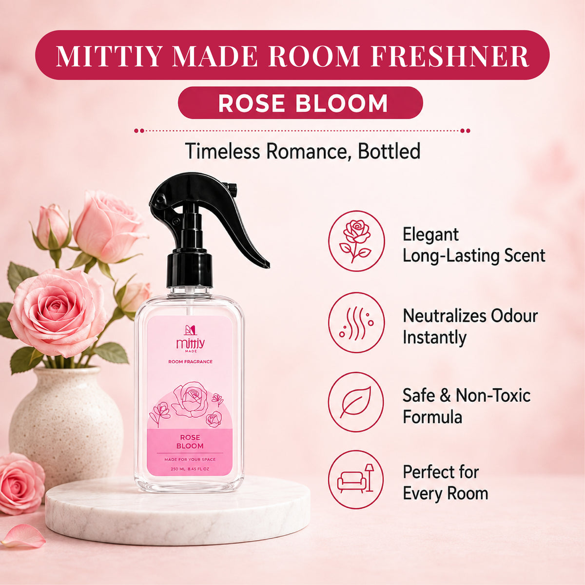 Garden Rose (Rose Room Freshener)