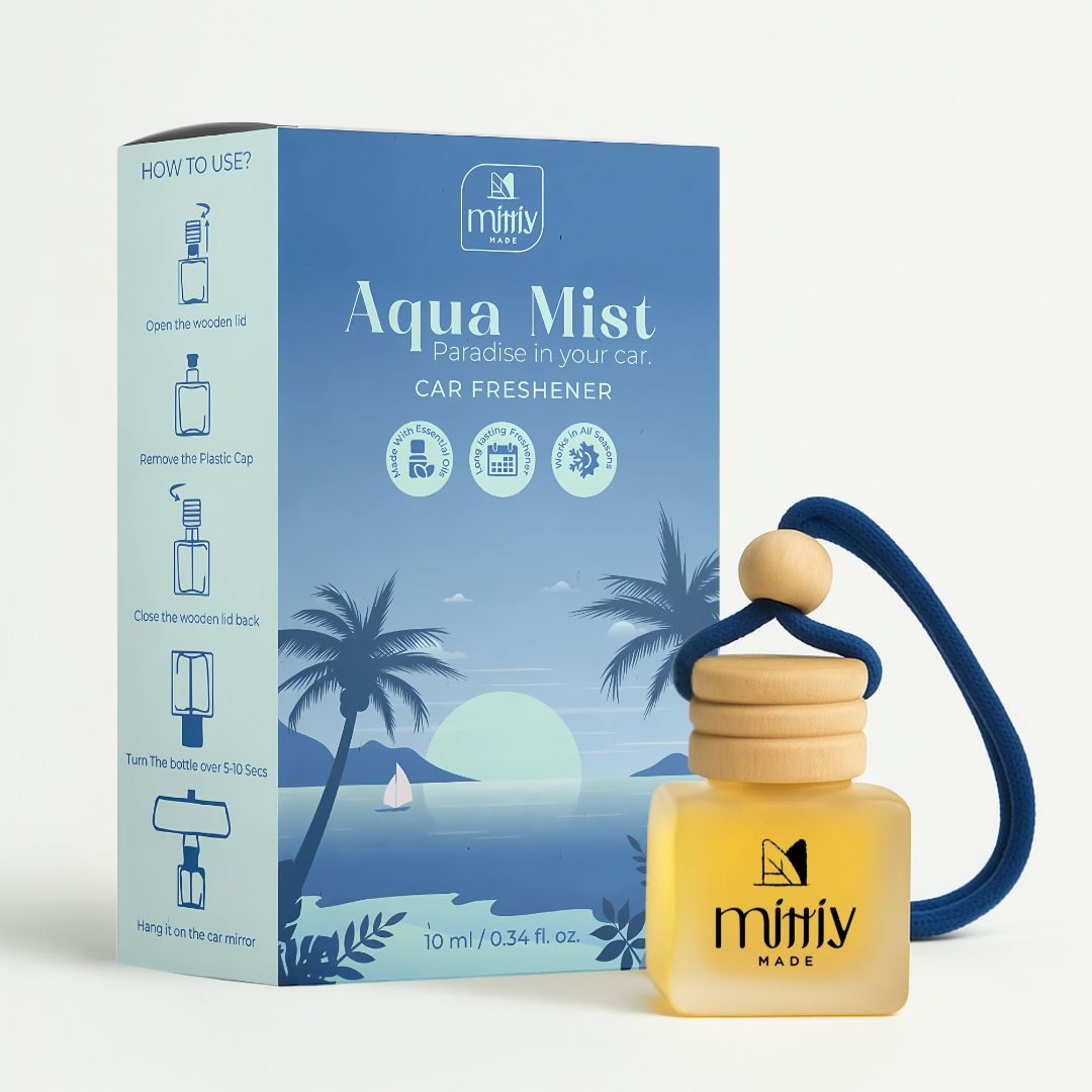 Aqua Mist Car Perfume Hanging