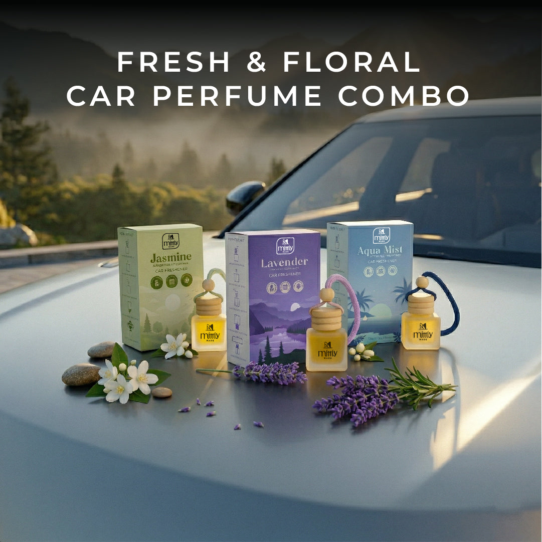 Fresh Floral Car Perfume Set