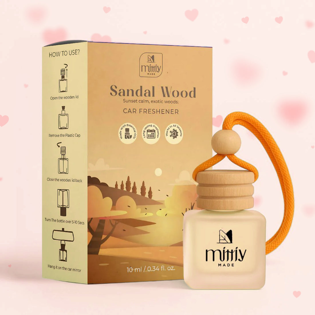 Sandalwood Car Perfume Hanging