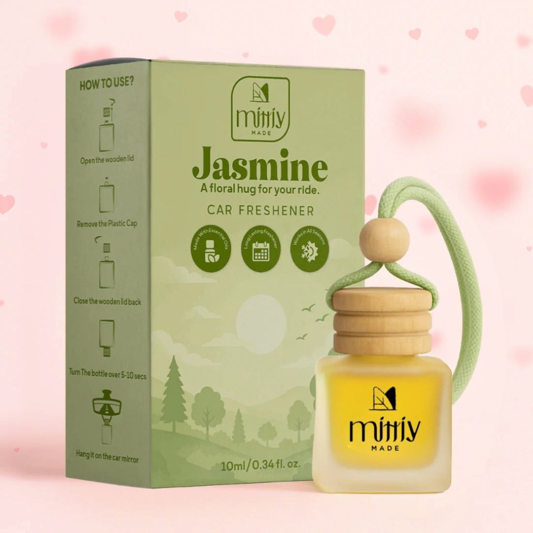 Jasmine Car Perfume Hanging