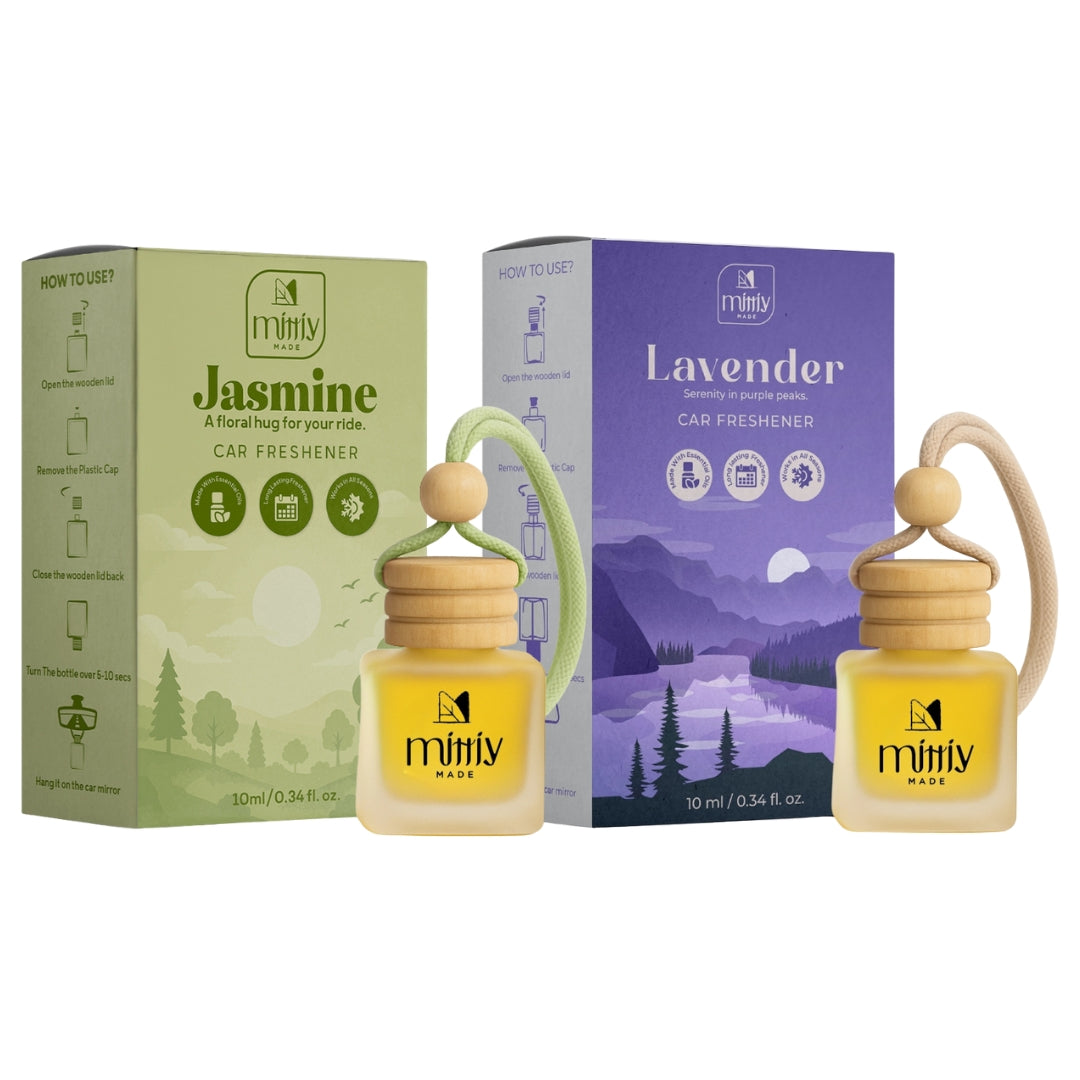 Pack of 2 ~ Lavender & Jasmine Car Perfume