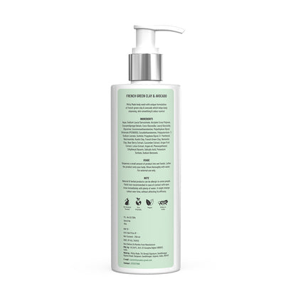 French Green Clay body wash