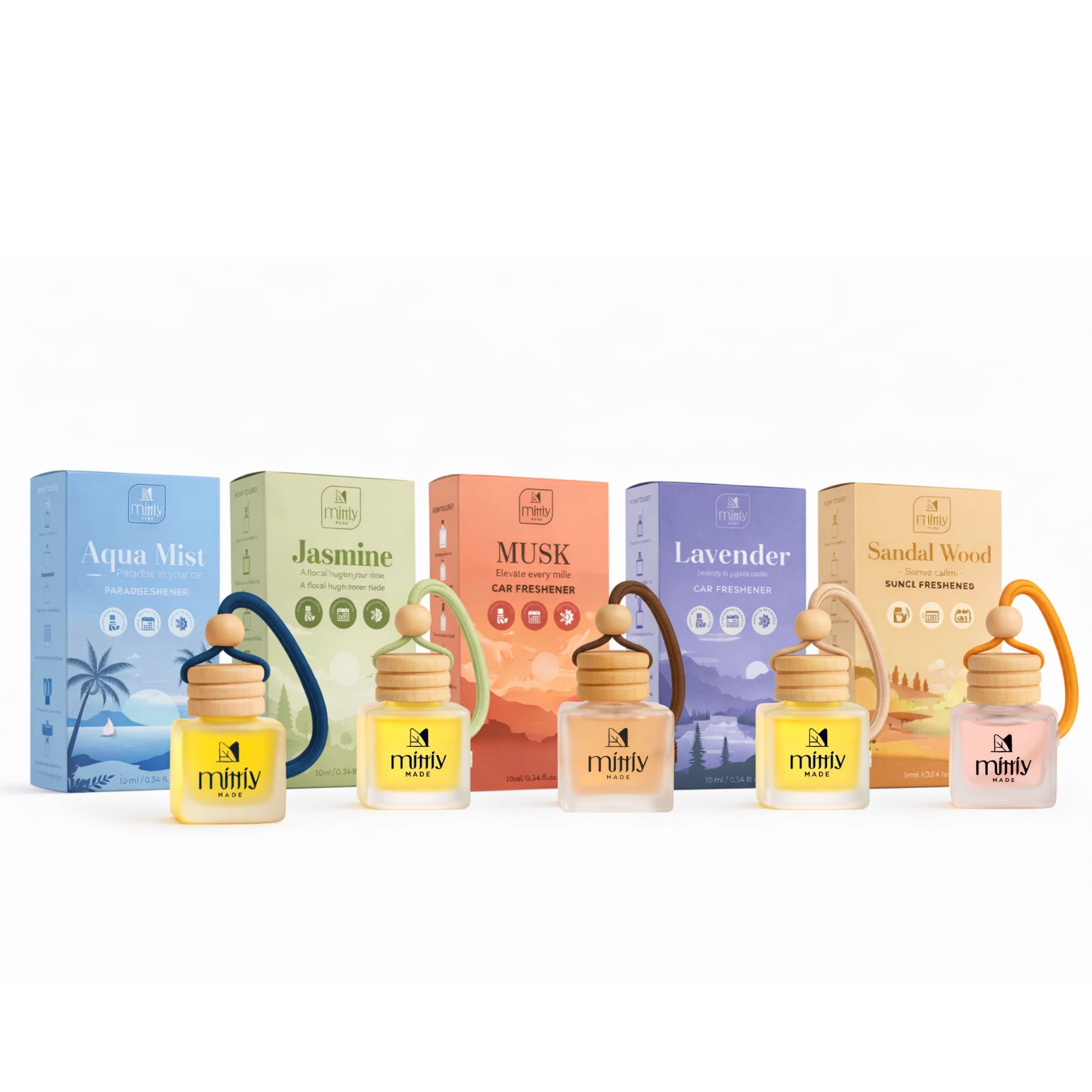 Premium Signature Car Perfume Combo