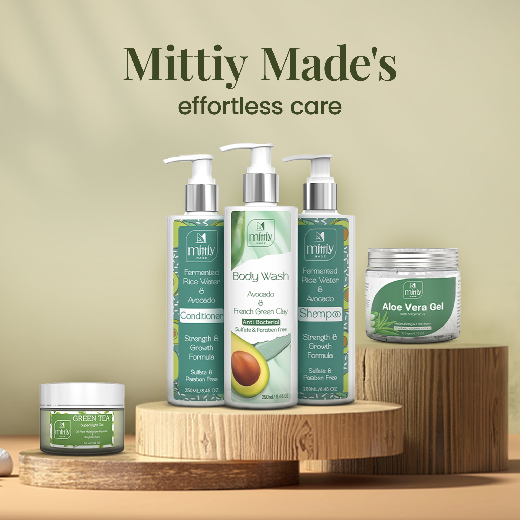 Mittiy Made Skincare Products