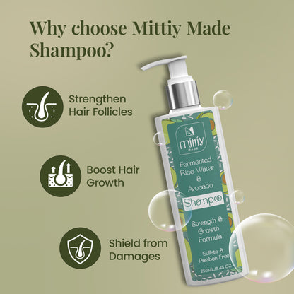 Rice Water Mittiy Made Shampoo