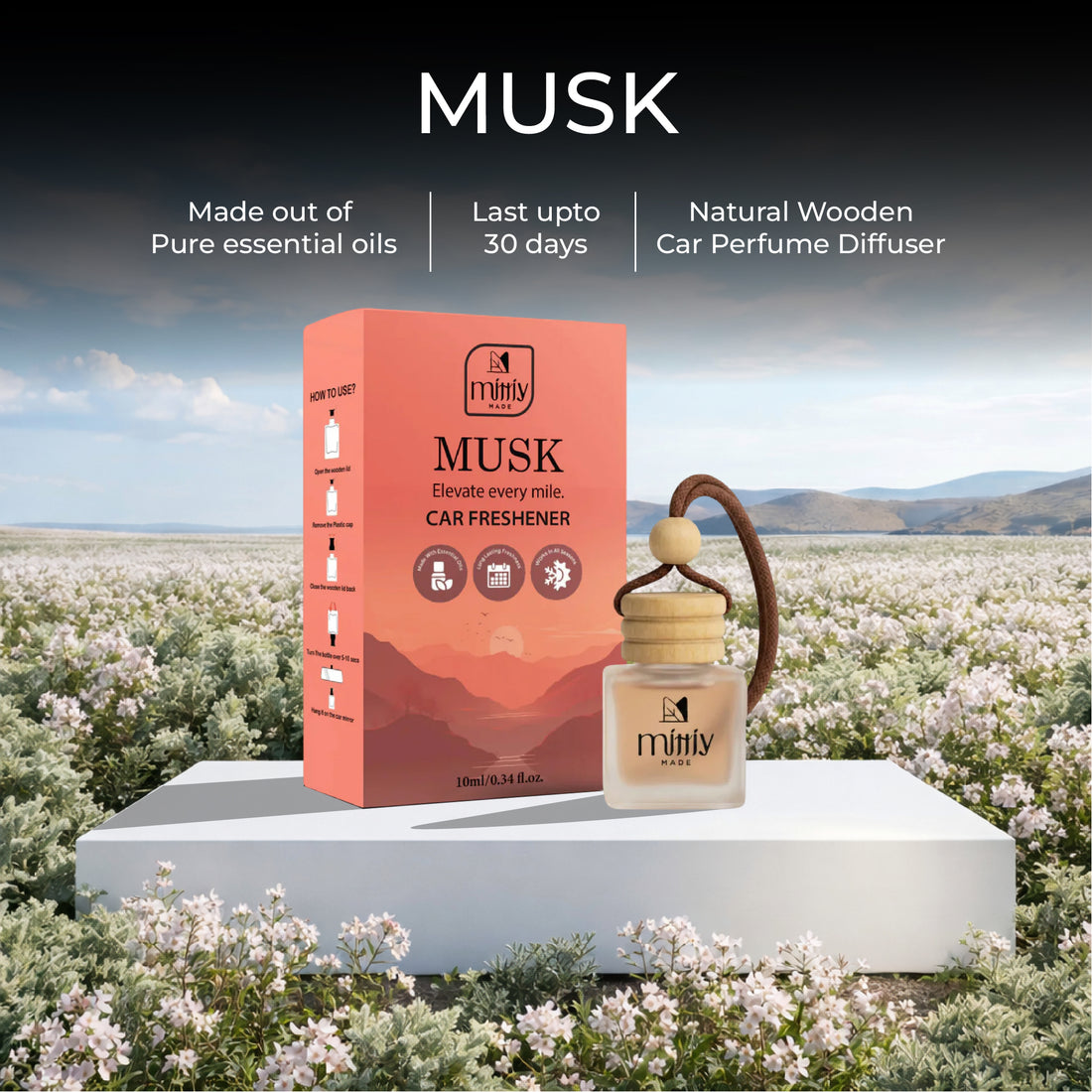 Musk Car Perfume Hanging