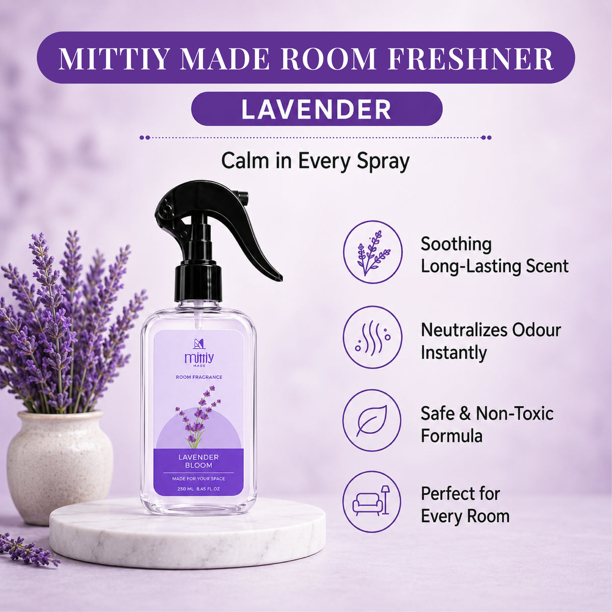 Calm Fields (Lavender Room Freshener)
