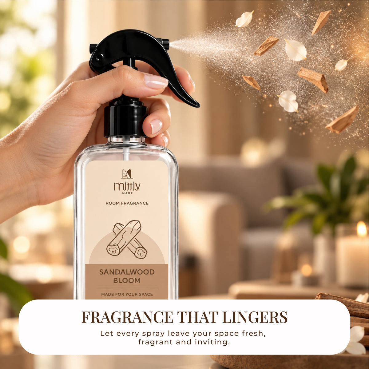 Warm Woods (Room freshner Sandalwood)