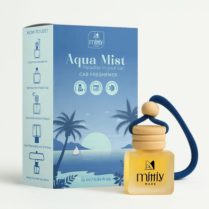 Pack of 2 ~ Sandalwood &amp; Aqua Mist Car Perfume