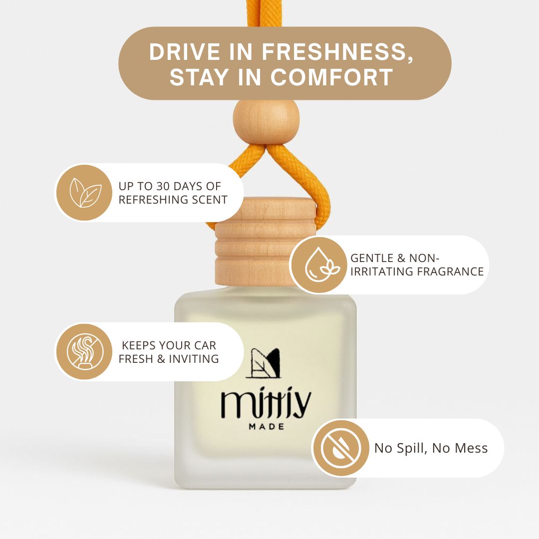 Pack of 2 ~ Sandalwood &amp; Aqua Mist Car Perfume