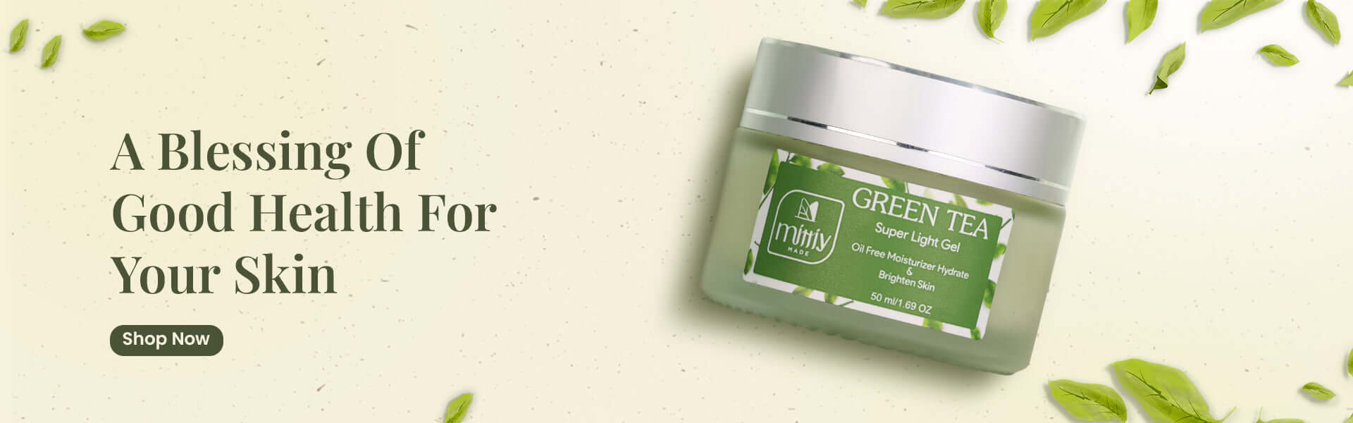 green tea light gel