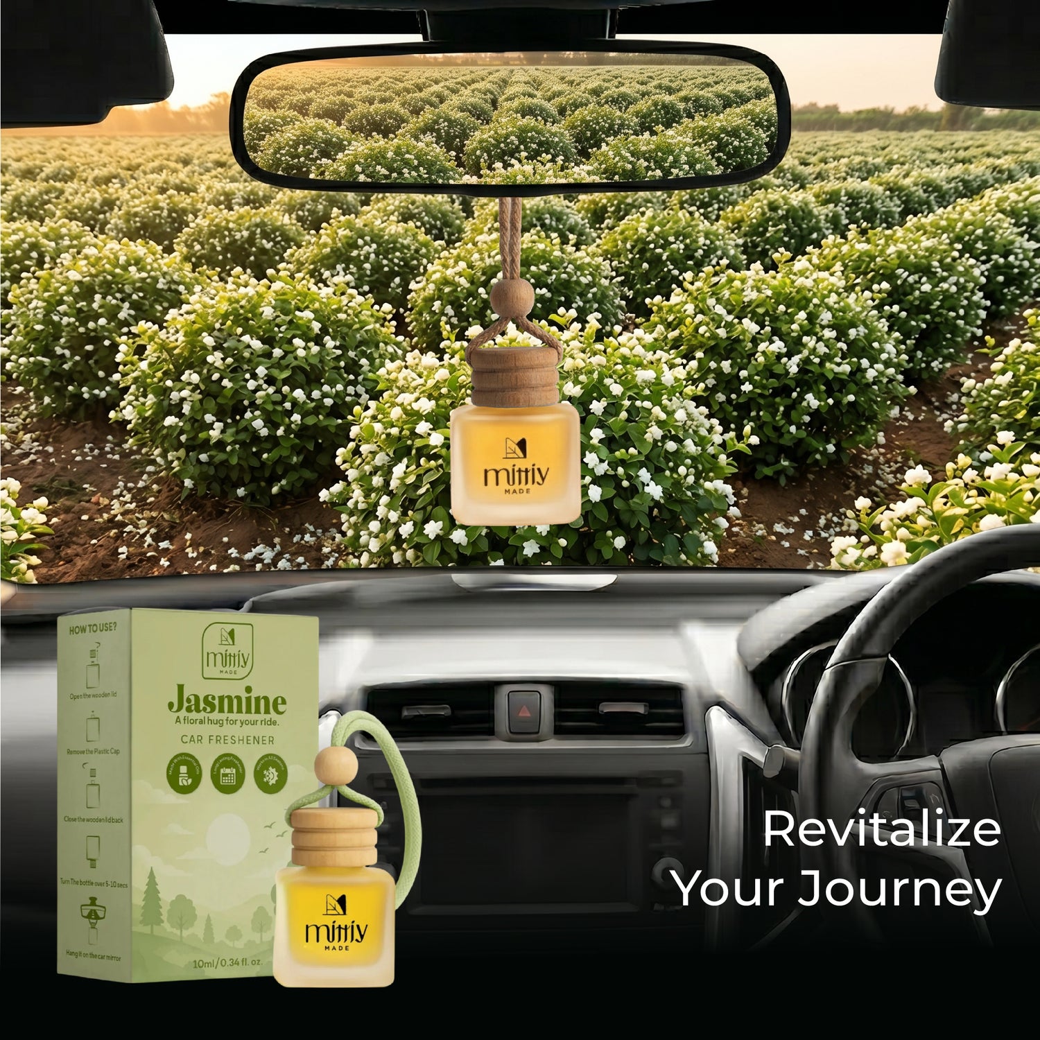 Floral Fresh Car Perfume Collection