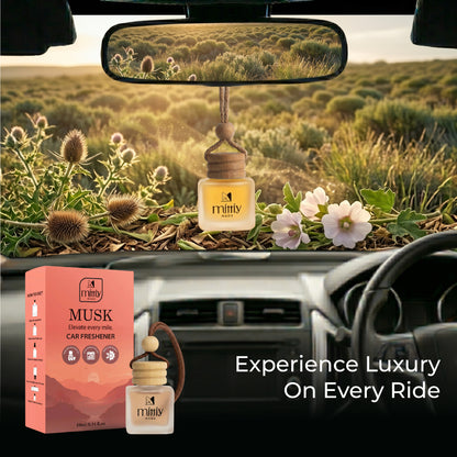 Fresh Musk Drive Car Perfume Duo